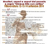 Villanovaforru 14 e 15 Settembre mestieri, saperi e sapori del passato