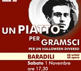 Baradili inaugurazione un piatto per Gramsci 